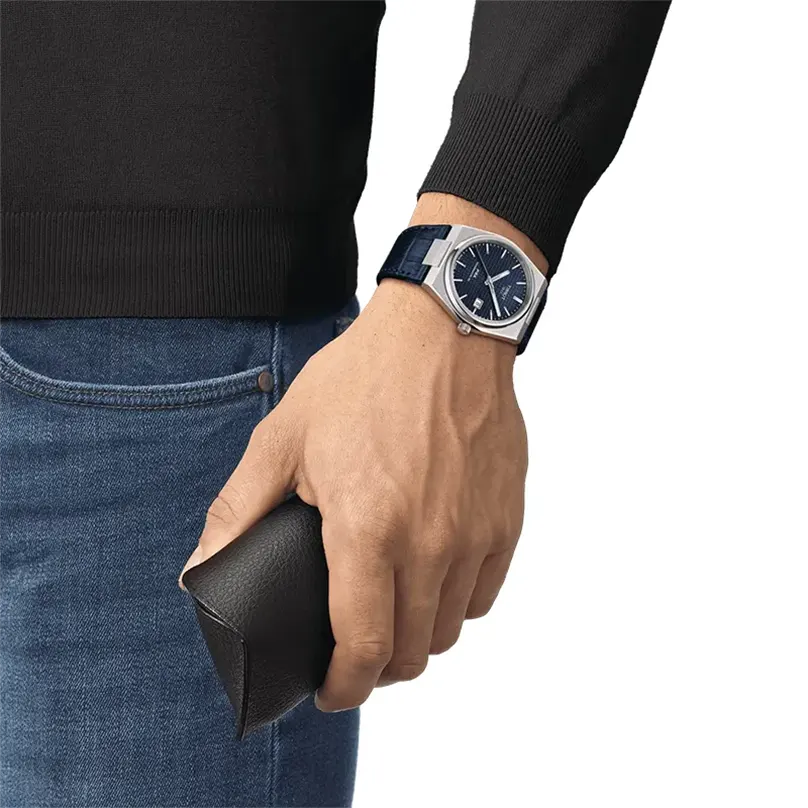 Tissot PRX Swiss Powermatic 80 Blue Dial Men's Watch- T137.407.16.041.00
